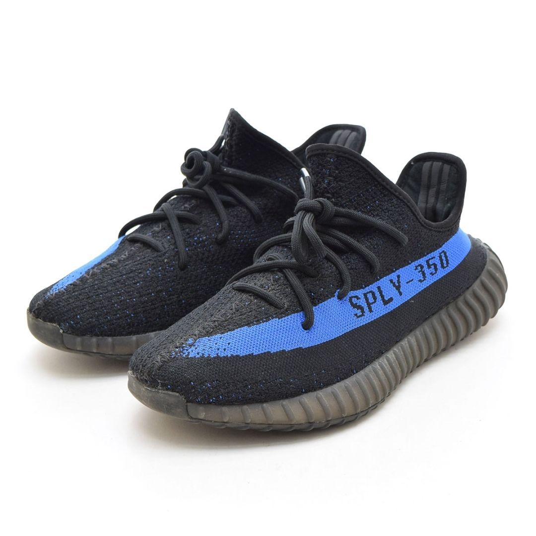 574127 adidas Originals アディダス オリジナルス スニーカー ●Yeezy Boost 350 V2 Dazzling Blue GY7164 サイズ27.5cm メンズ ブラック ブルー