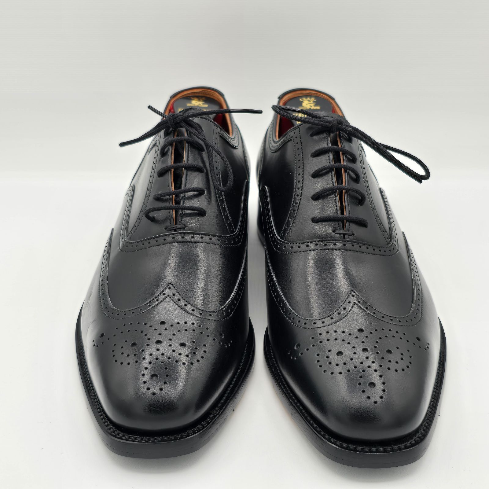 極美品 SCOTCH GRAIN スコッチグレイン F-9058 25.5cm ブラック 