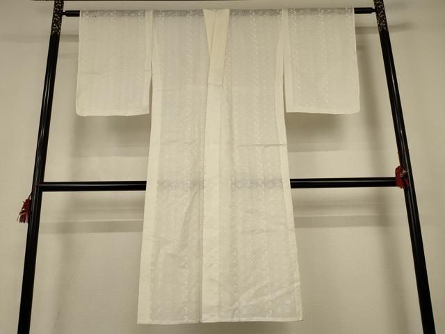平和屋着物＊夏物　長襦袢　総レース　草花文　白色　AABK3971jd 12,922円