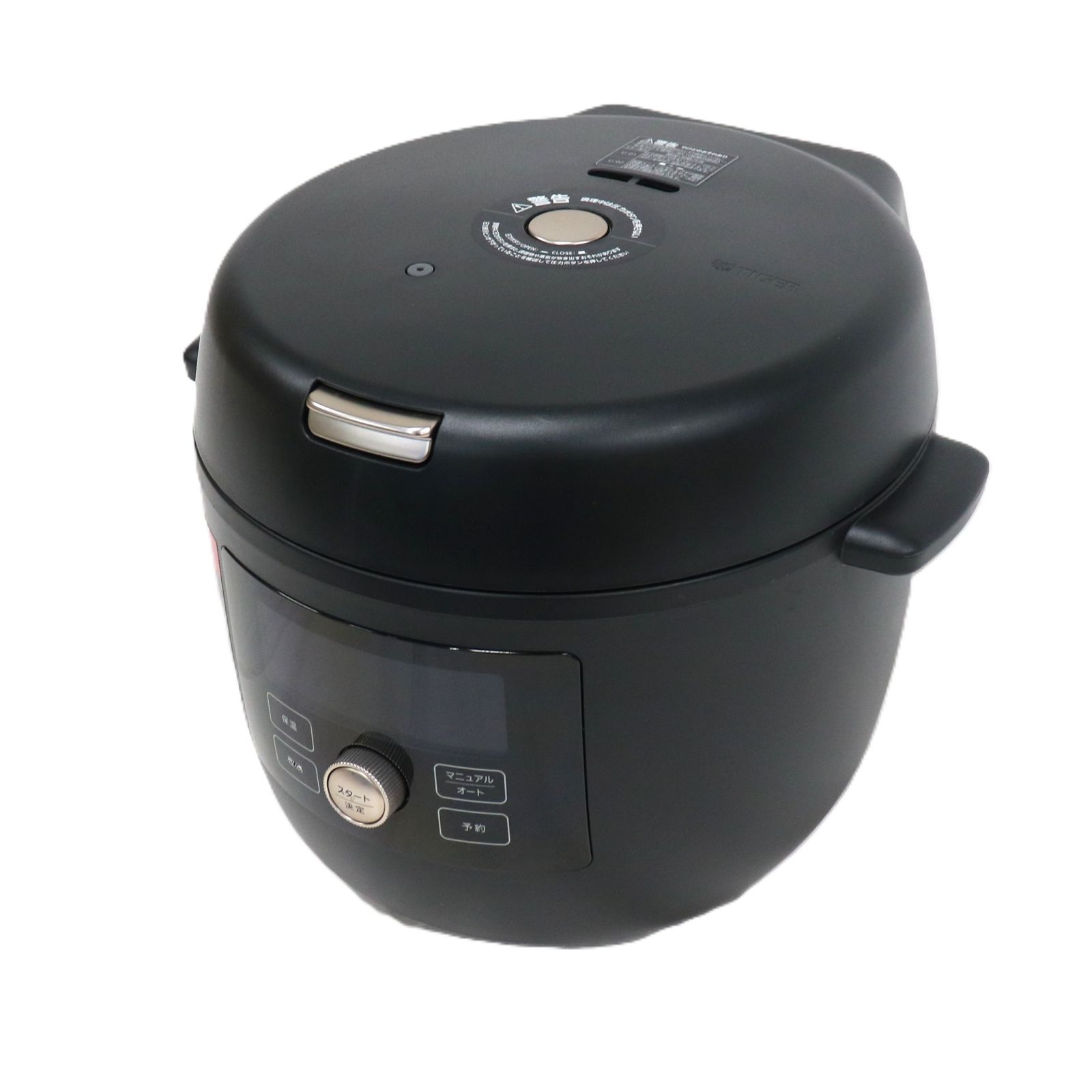 タイガー TIGER COOKPOT(クックポット) COK-B400 電気圧力鍋 cok-b400-b マットブラック 整備済みアウトレット品 [中古(C)]