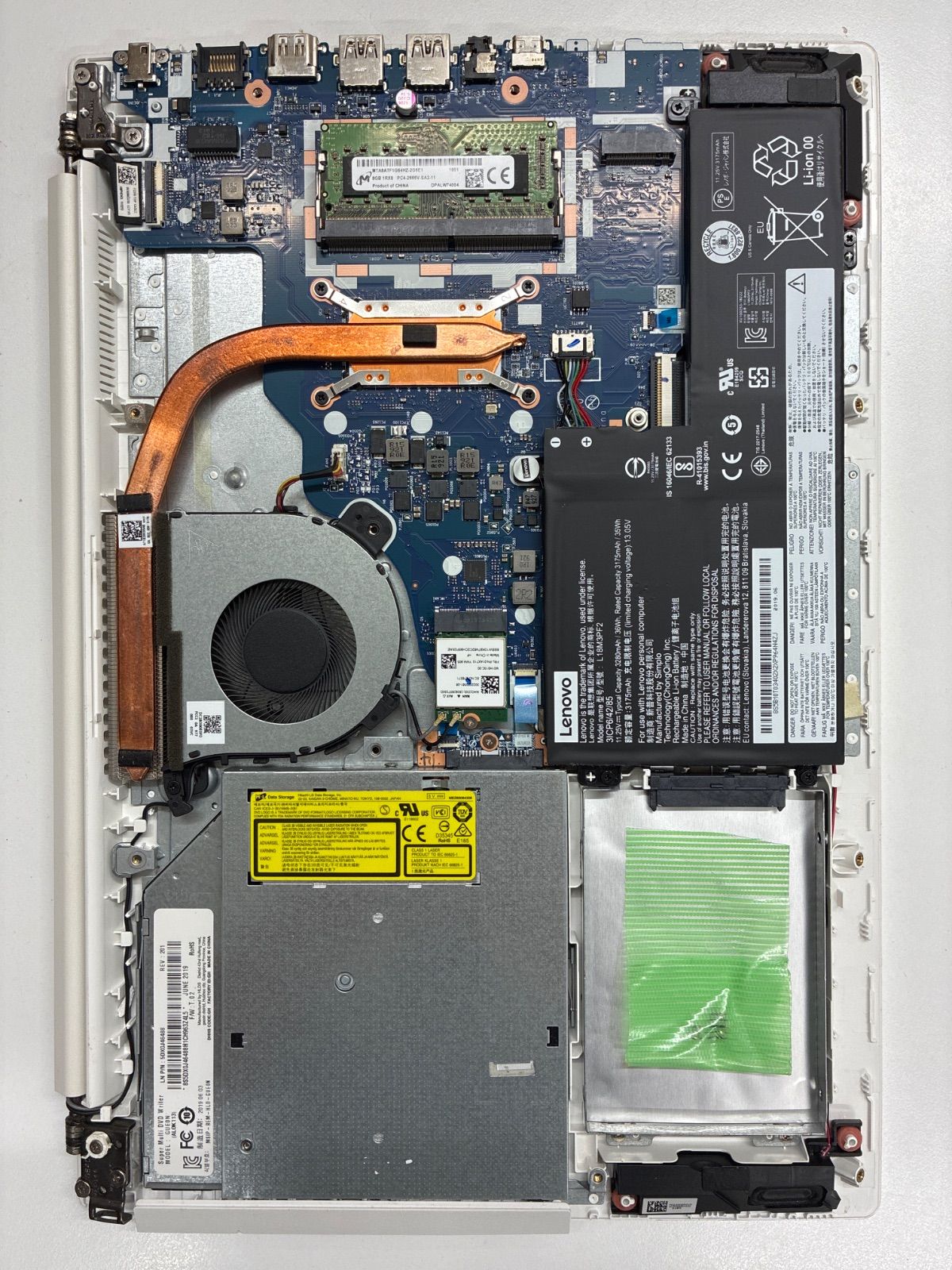 ジャンク】Lenovo IdeaPad L340-15IWL ノートPC Core i7-8565U 8GB SSD