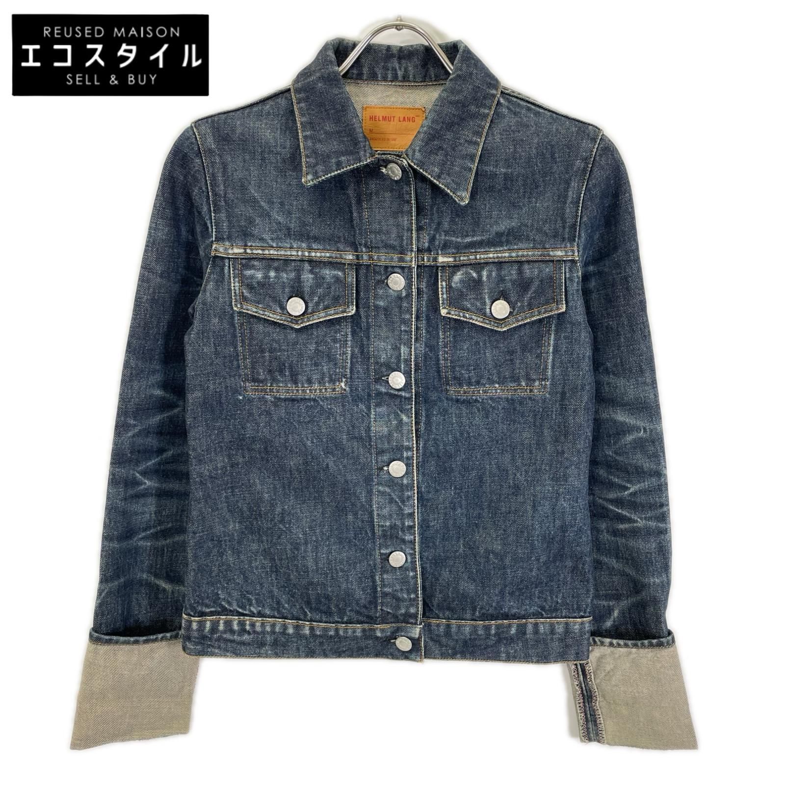 Helmut Lang　ヘルムートラング　1997年 本人期 インディゴブルー ロールアップ デニムジャケット　40 27,099円