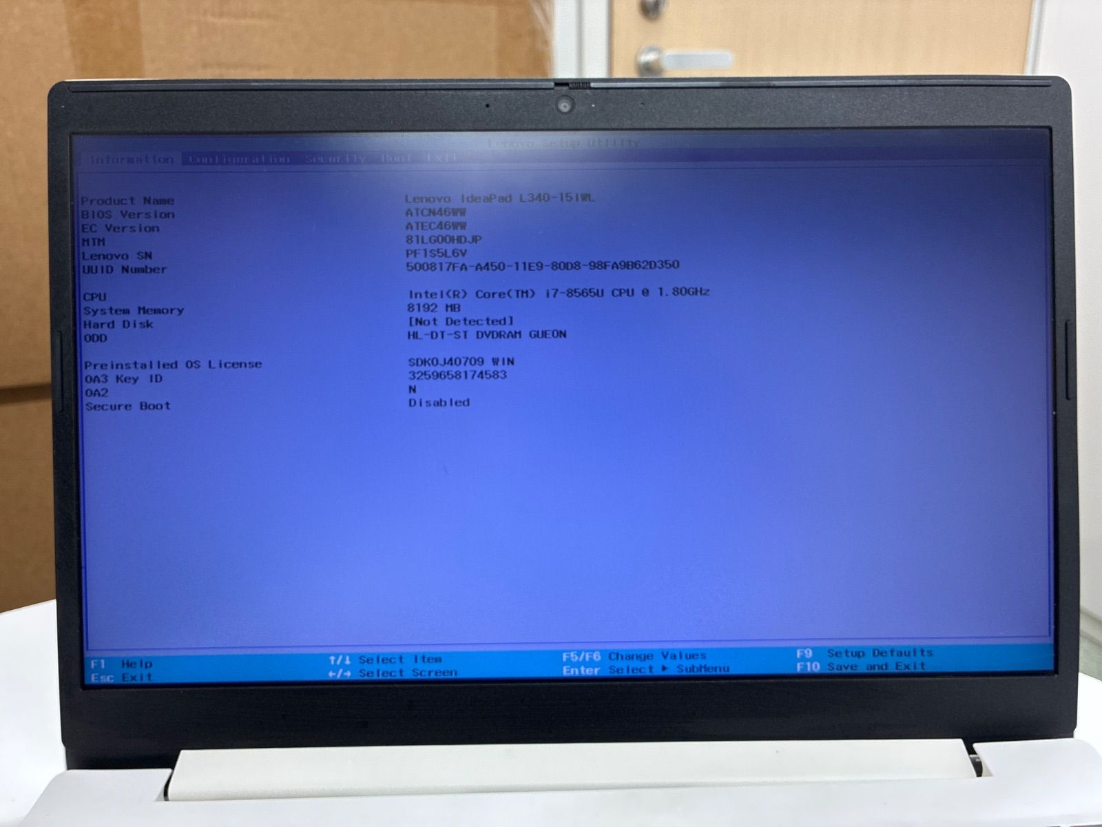 ジャンク品 Lenovo ノートPC L340-15IWL CORE i7 Lenovo ジャンク Windowsノート本体 - メルカリ