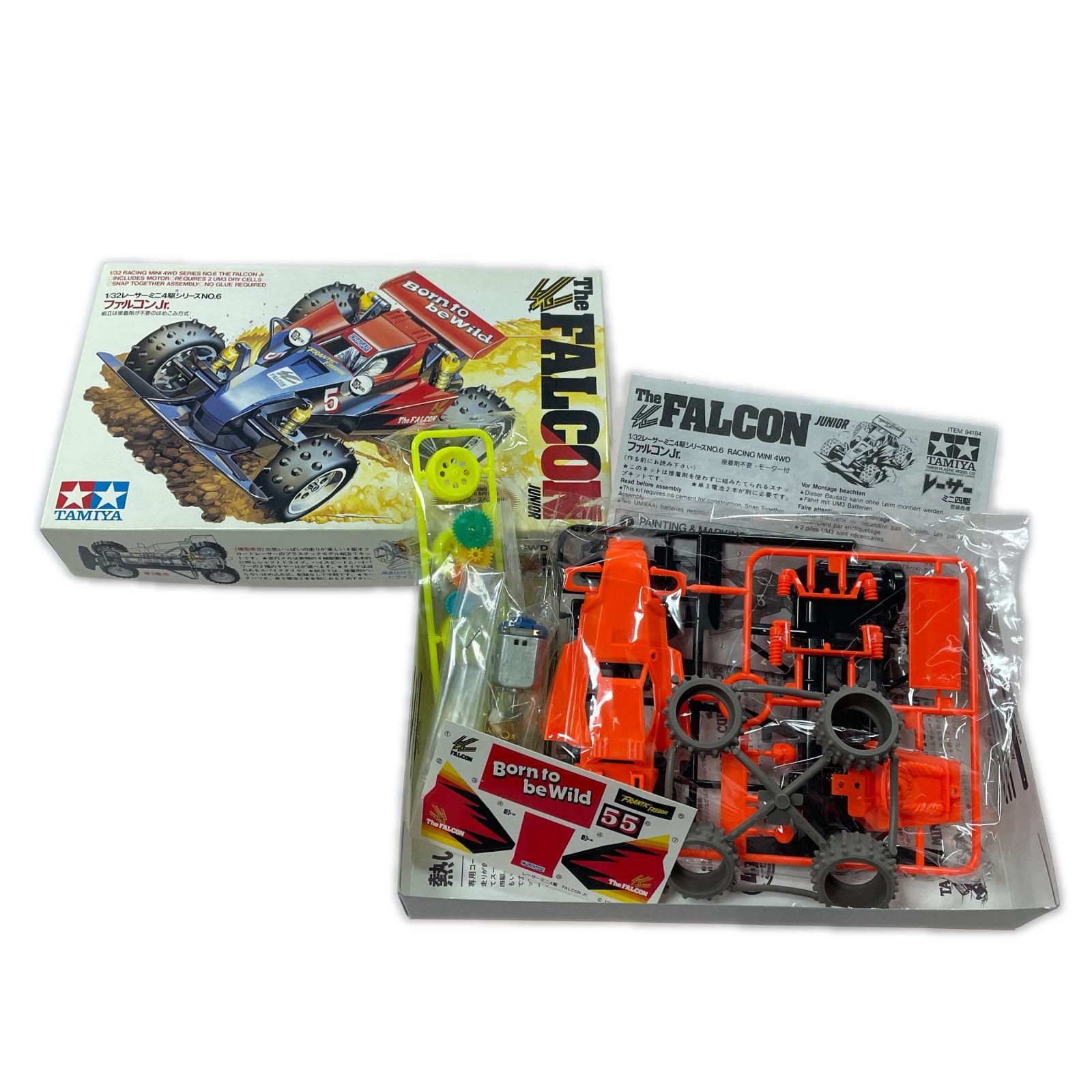 ミニ四駆 1/32 レーサーミニ四駆シリーズ No.6 ファルコンJr.（The FALCON Jr.） タミヤ