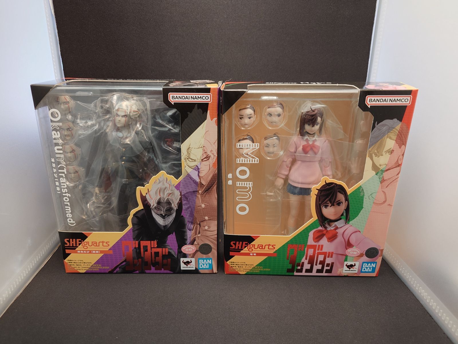 S.H.Figuarts　ダンダダン　モモ　オカルン（変身）　２体セット