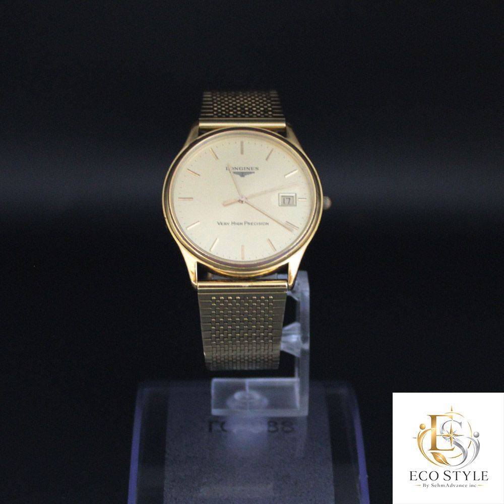 LONGINES ロンジン クォーツ 腕時計 メンズ ロンジン V.H.P.（Very High Precision）中古C　電池交換済み