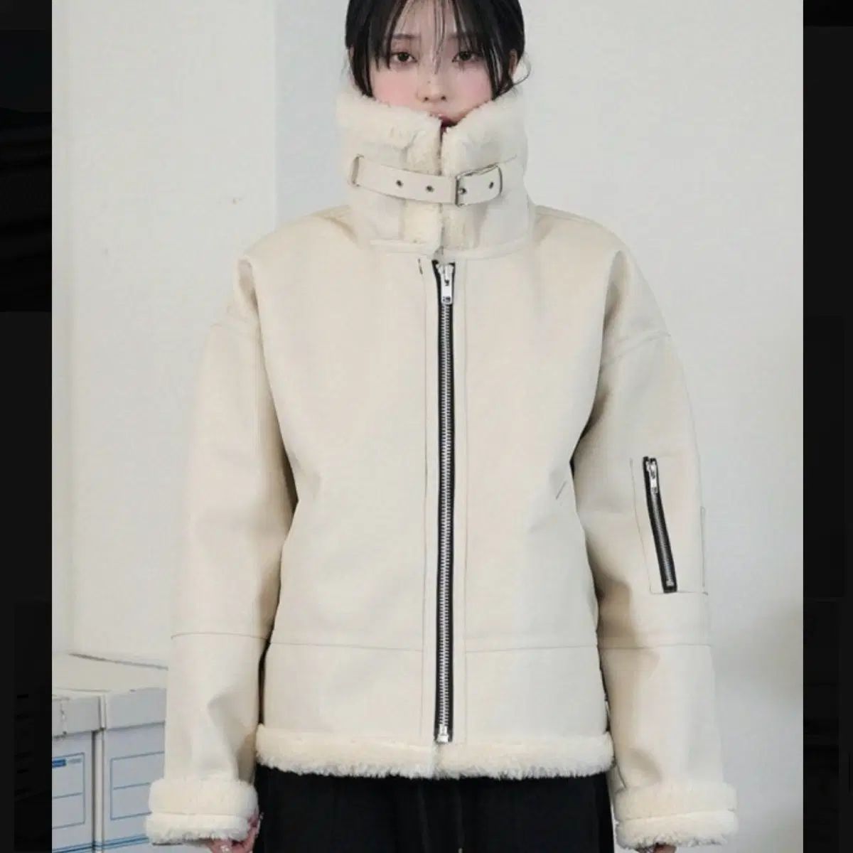 remagie リーマジー オーバーサイズ レディース ムートン (新品)
