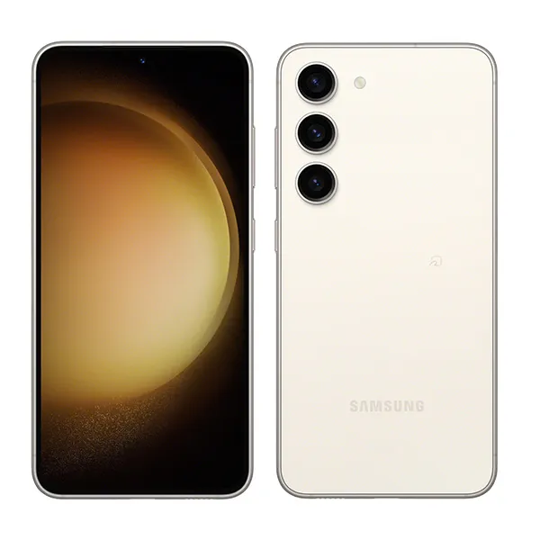 5292スマホ Galaxy S23 SC-51D SIMフリー超美品ホワイト 中古】 SC-51D Galaxy S23 クリーム SIMフリー 本体 ドコモ スマホ