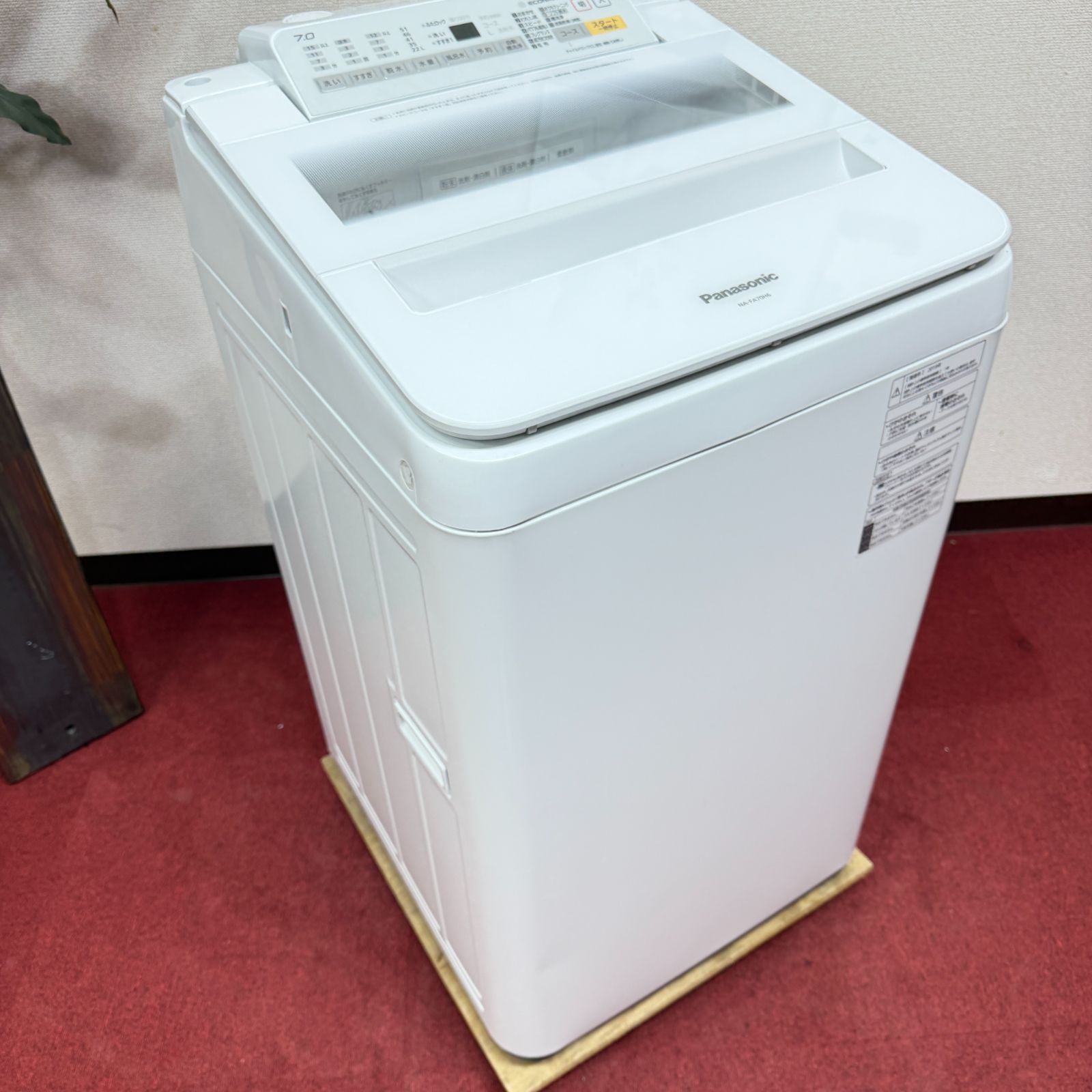 東京23区送料無料　超美品パナソニック洗濯機　分解清掃済み　2019年製　7㎏ 東京23区送料無料 超美品パナソニック7㎏洗濯機 分解清掃済み 2019年製