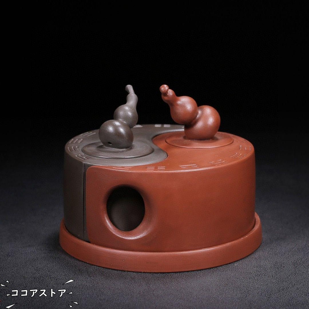 紫砂壷 太極壺 茶道具 煎茶道具 工芸品 美術品 置物