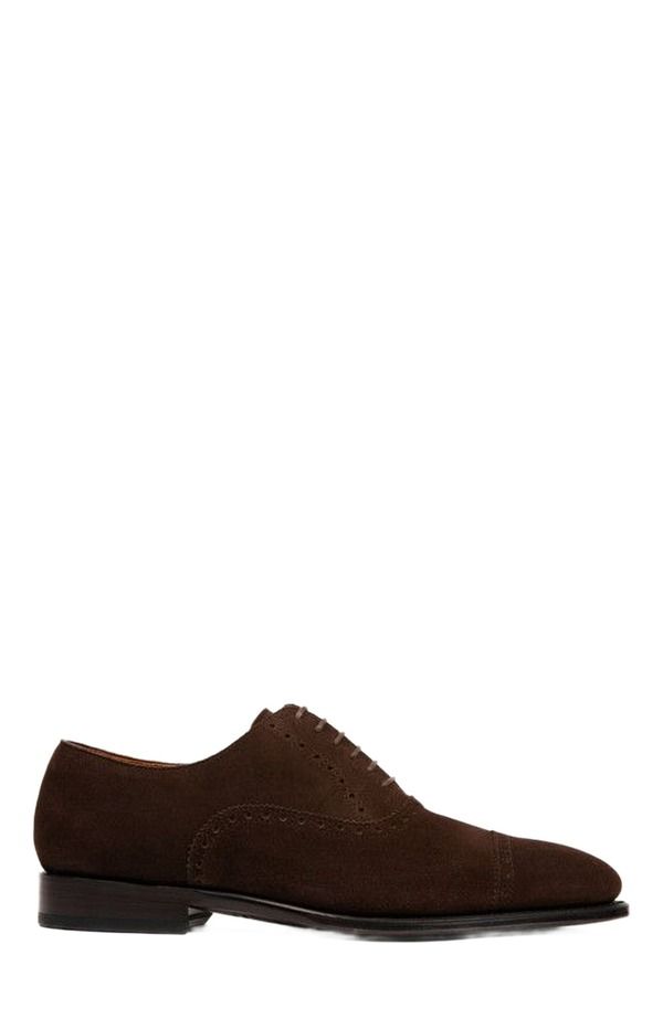 アンソニー ヴィア メンズ シューズ オックスフォード ブローグ Anthony Veer Windsor Brogue Tobacco Velvet Brown ブラウン 59,840円