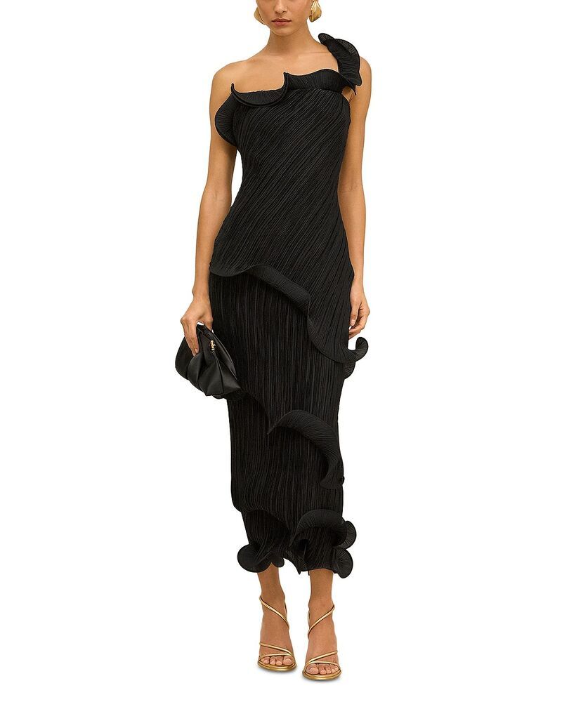 カルト ガイア レディース トップス ワンピース Cult Gaia Paytone Shoulder Gown Black ブラック 146,900円