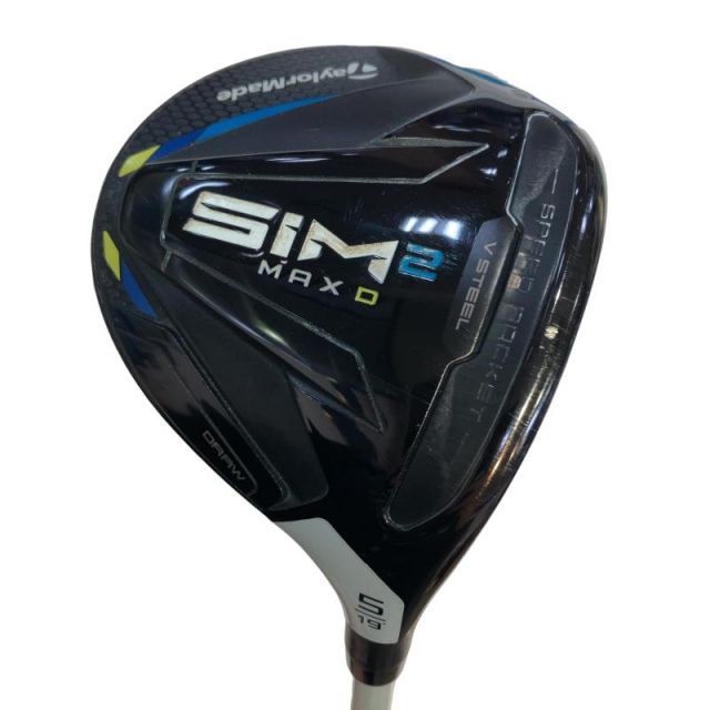 【中古】 テーラーメイド SIM2 MAX-D 5W レディース フェアウェイウッド FW TENSEI BLUE TM40(SIM2 FW) (フレックスA) レディース 女性用 右利き 右用 Cランク ゴルフクラブ