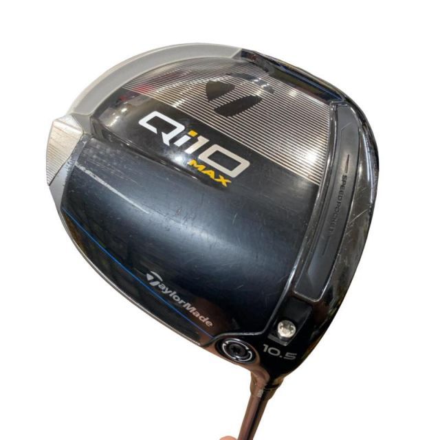 【中古】 テーラーメイド Qi10 MAX 10.5° ドライバー DR Diamana BLUE TM50(Qi10 DR) (フレックスR) メンズ 男性用 右利き 右用 Dランク ゴルフクラブ