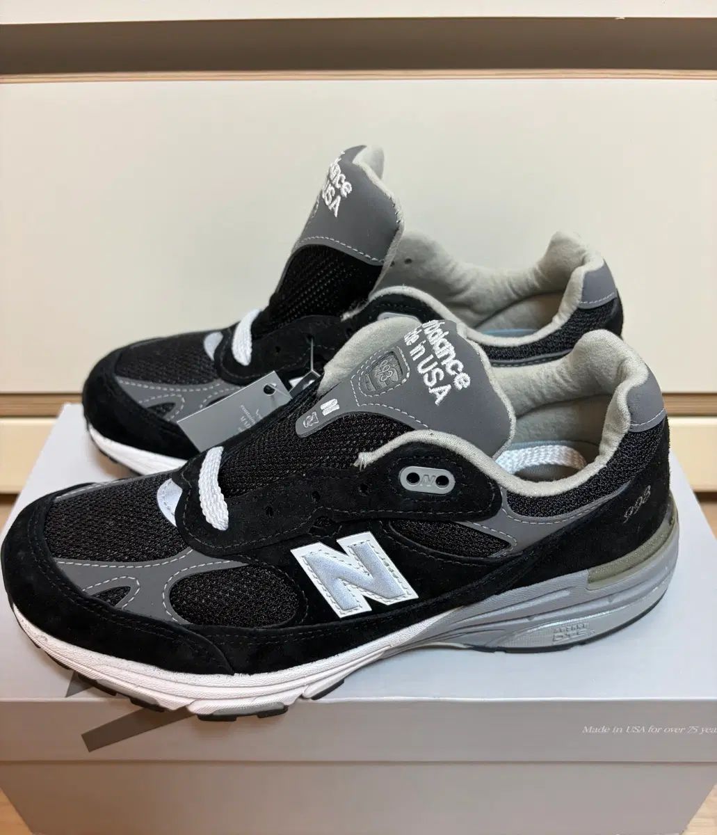 ニューバランス メイド IN USA 993 ブラック グレー ホワイト/235 31,613円