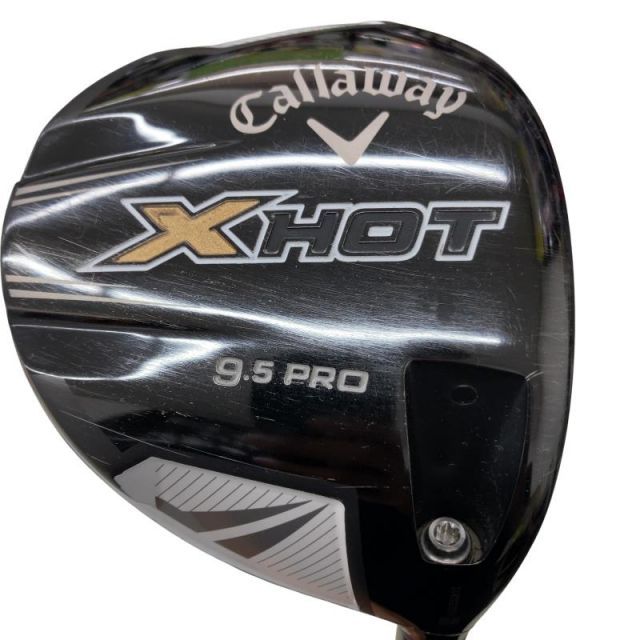 【中古】 キャロウェイ X HOT PRO 9.5° ドライバー DR Tour AD GT-6 (フレックスS) メンズ 男性用 右利き 右用 Cランク ゴルフクラブ