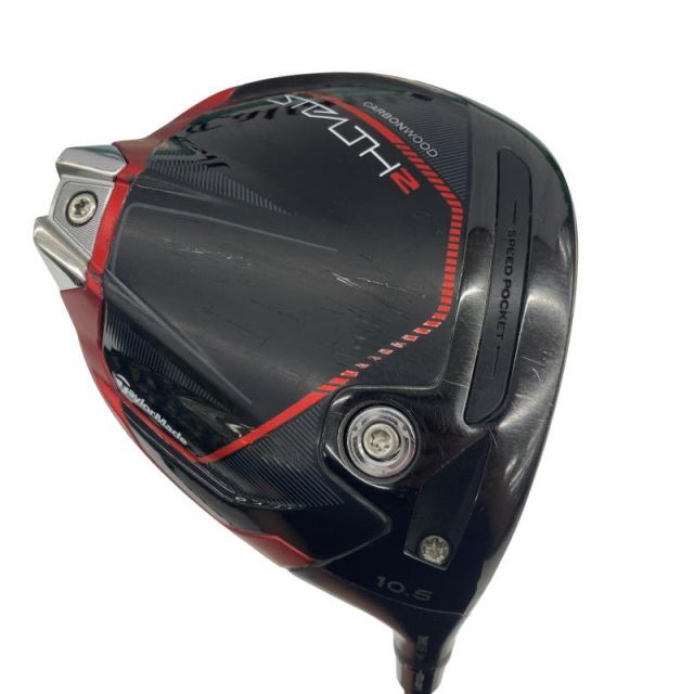 【中古】 テーラーメイド STEALTH2 10.5° ドライバー DR TENSEI RED TM50(STEALTH DR) (フレックスS) メンズ 男性用 右利き 右用 Cランク ゴルフクラブ