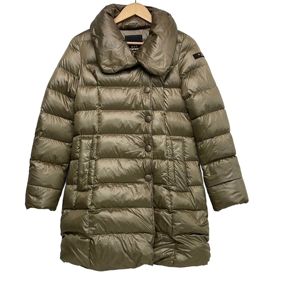 TATRAS(タトラス) ダウンコート サイズ02 M レディース美品 LTA15A4424 カーキ 冬物 8,932円