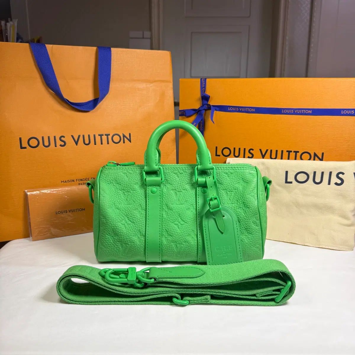 { 25 / フルセット } Louis Vuitton ルイヴィトン キーポル バンドリエール トリヨン モノグラム クロスバック 223,834円