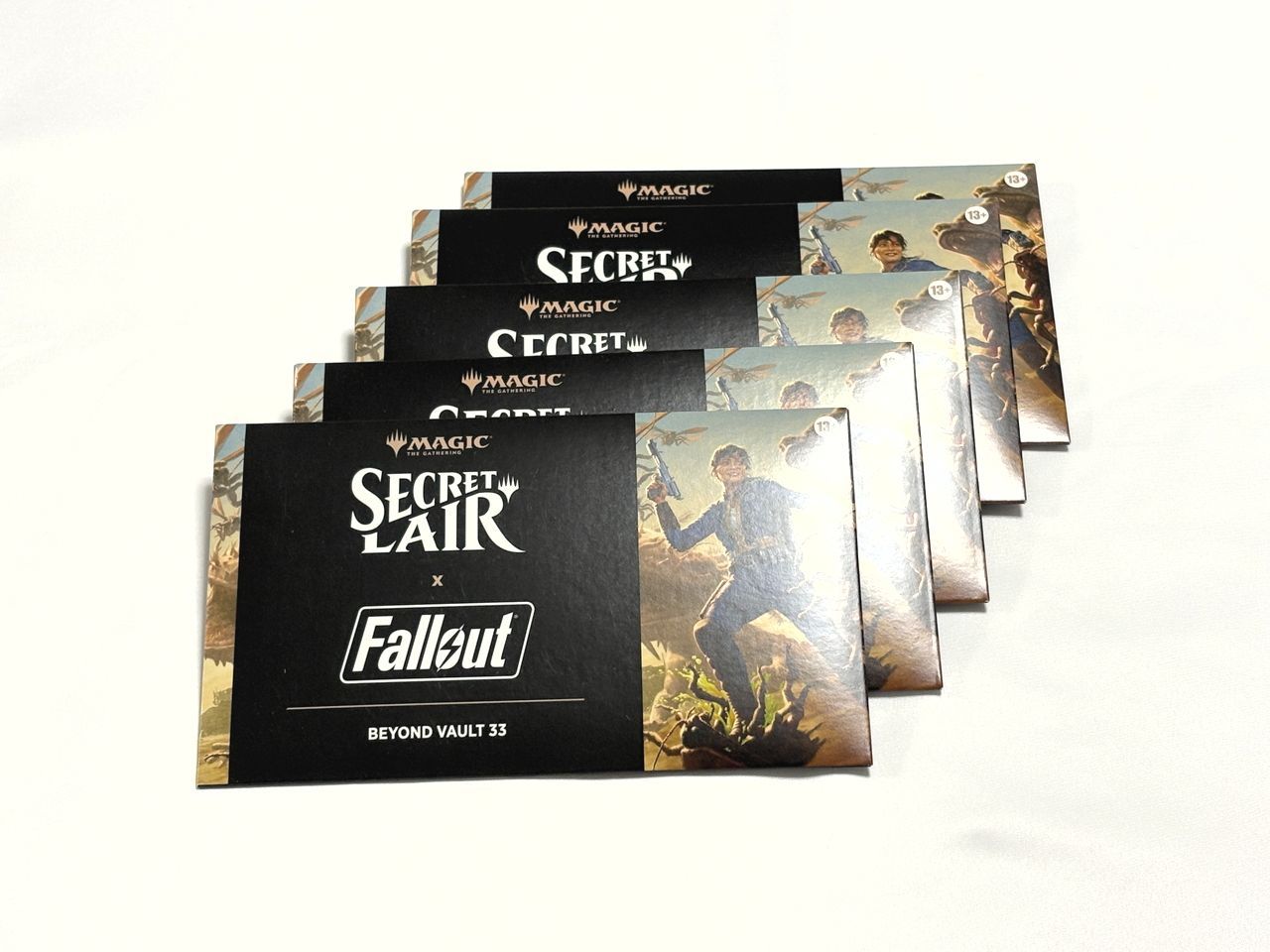 MTG Secret Lair x Fallout Beyond Vault 33 Non Foil仕様 英語版 5個セット 16,425円
