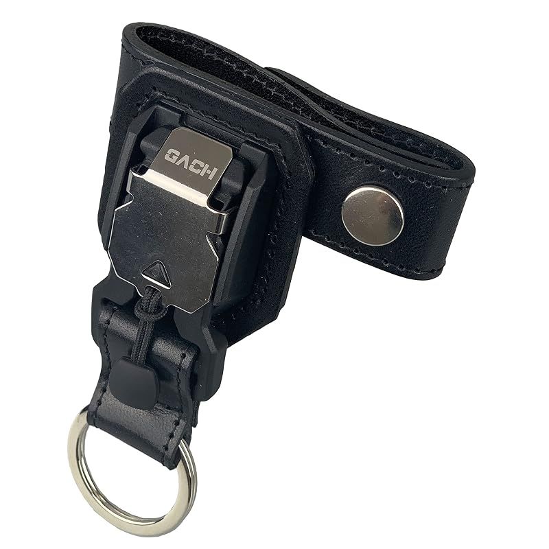 【新品】 [IRISLIFE] DIVERSITY HOLDER 栃木レザー FIDLOCK キーホルダー 日本製 (BKN)