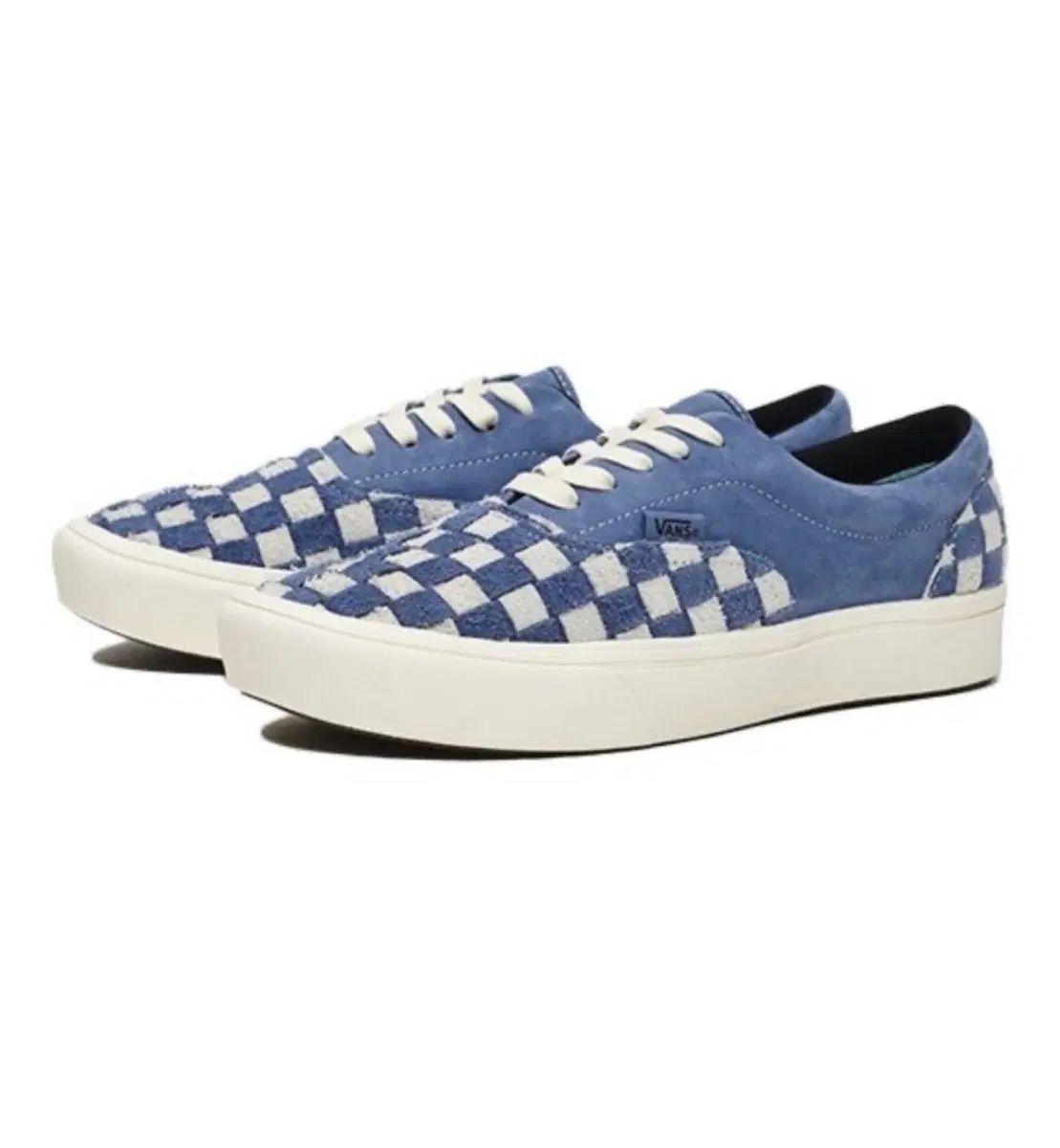 100%正規品 VANS ヴァンズ エラ LX コンフィクッシュ ヘア スウェード チェッカーボード