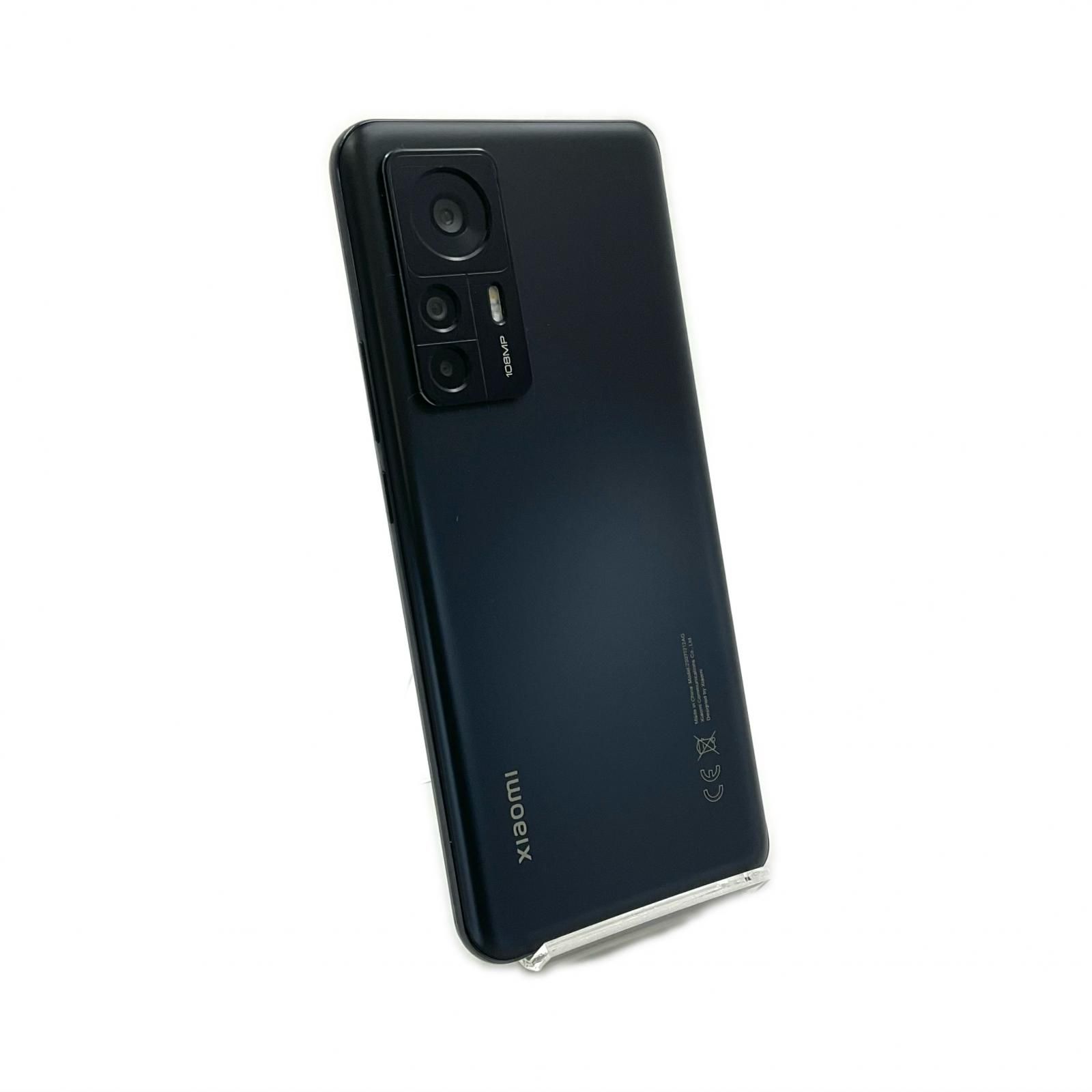 【全額返金保証】【最速発送】Xiaomi Xiaomi 12T 256GB ブラック SIMフリー 白ロム 美品 動作確認済 14,775円