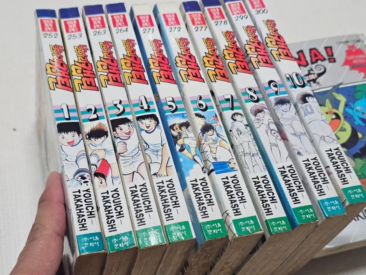 キャプテン ツバサ 漫画 1 10 巻 飛べキャプテン 韓国版 アイキュー ジャンプ 7,339円