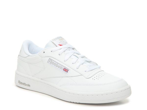 リーボック メンズ シューズ スニーカー Reebok Club C 85 Sneaker Mens WhiteGrey ホワイト 19,832円
