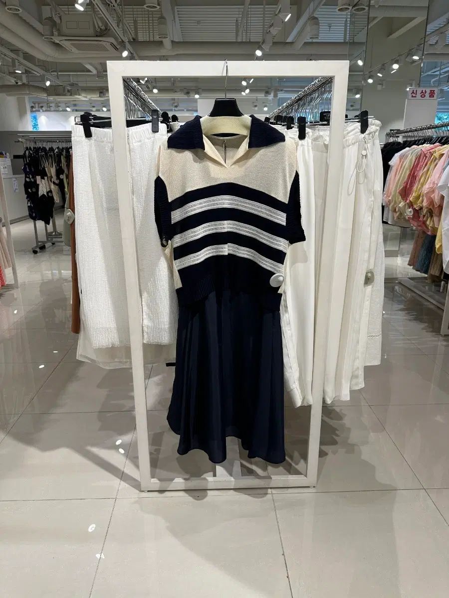 SJSJ 半袖ニット ツーウェイ ONE PIECE セット 8,612円