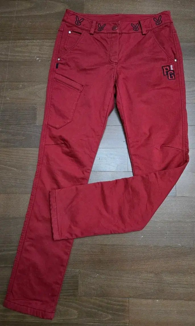 (高品質)正規品 パーリーゲイツ ゴルフ ストレッチ起毛パンツ 26(67)