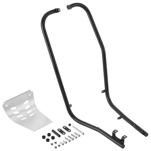 ジータレーシング(ZETA RACING) クロスカブ110(JA60) '22-24 エンジンプロテクション アンダーフレームキット スキッドプレート付き 鉄製フレーム アルミ製スキッドプレート F4093ts
