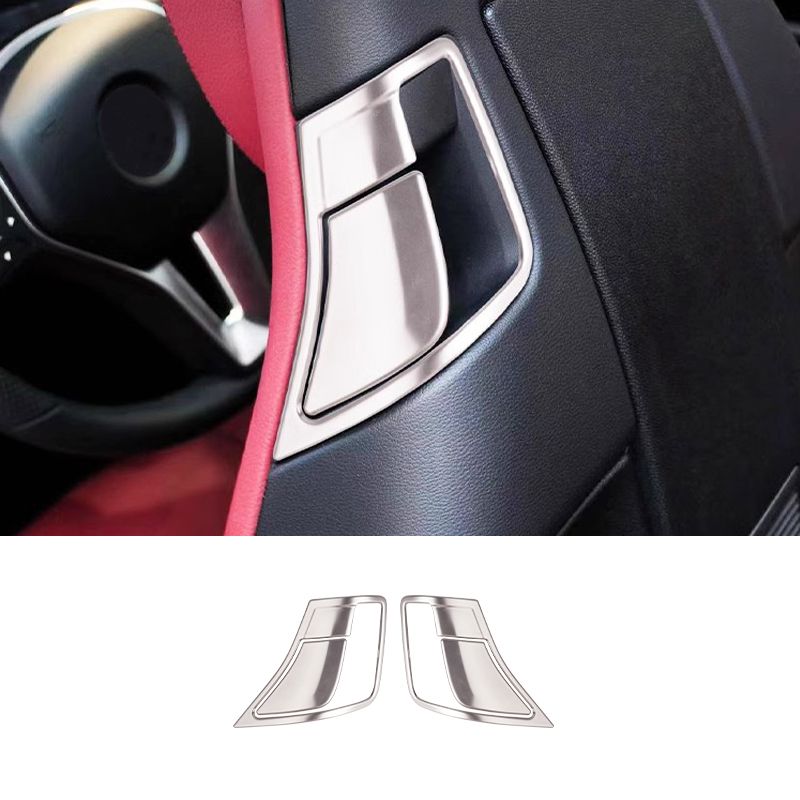 メルセデスベンツ Eクラスクーペ W207 C207 用 フロントシートバックレストロックスイッチカバー