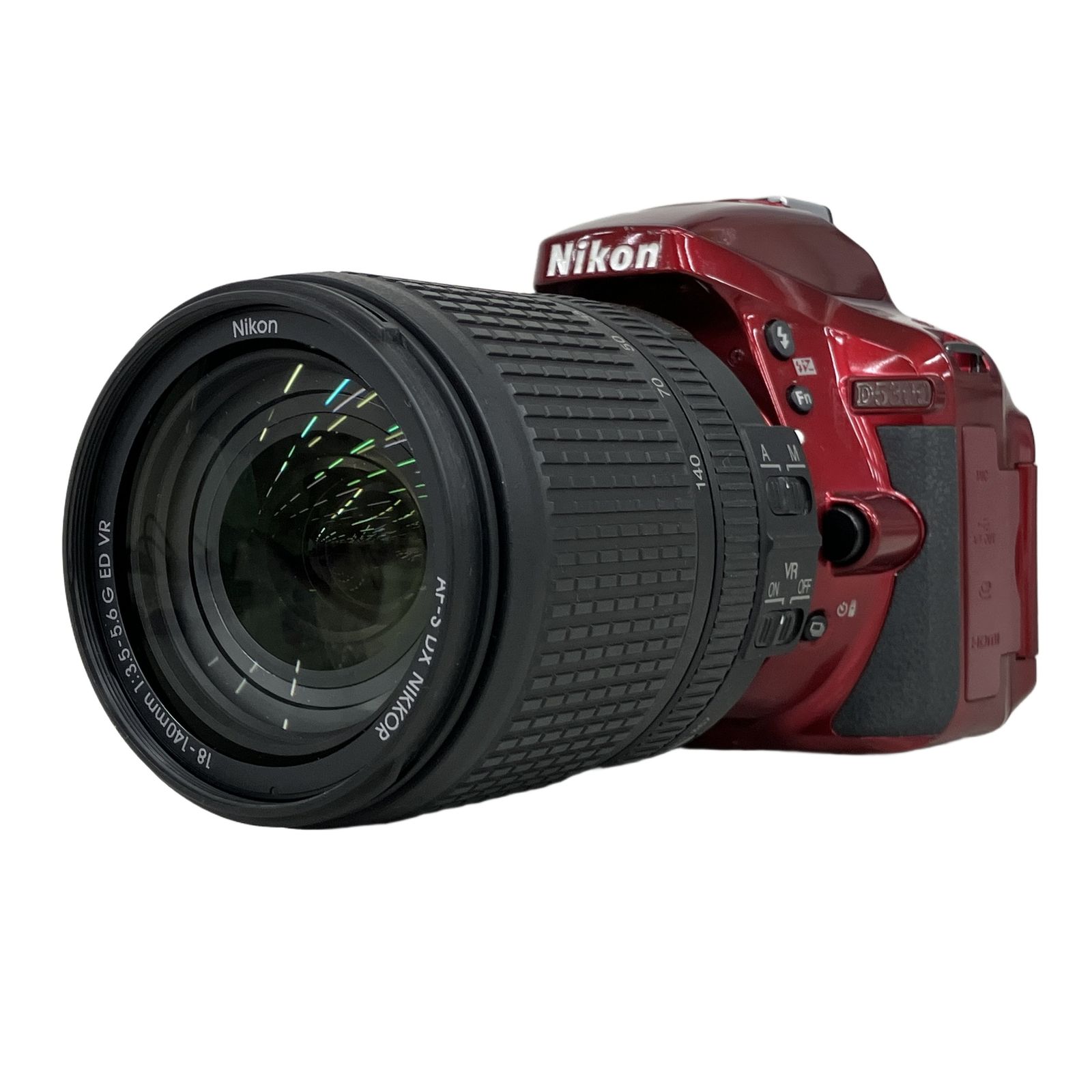 Nikon Nikon D5300 Lens Kid 18-140mm F3.5-5.6 VR Kit SLR Camera Red Red Junk K11449031