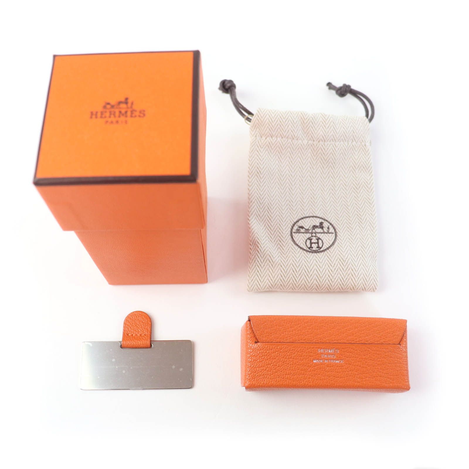 未使用品☆HERMES エルメス ミロワール シェーブルミゾル キュイーヴル