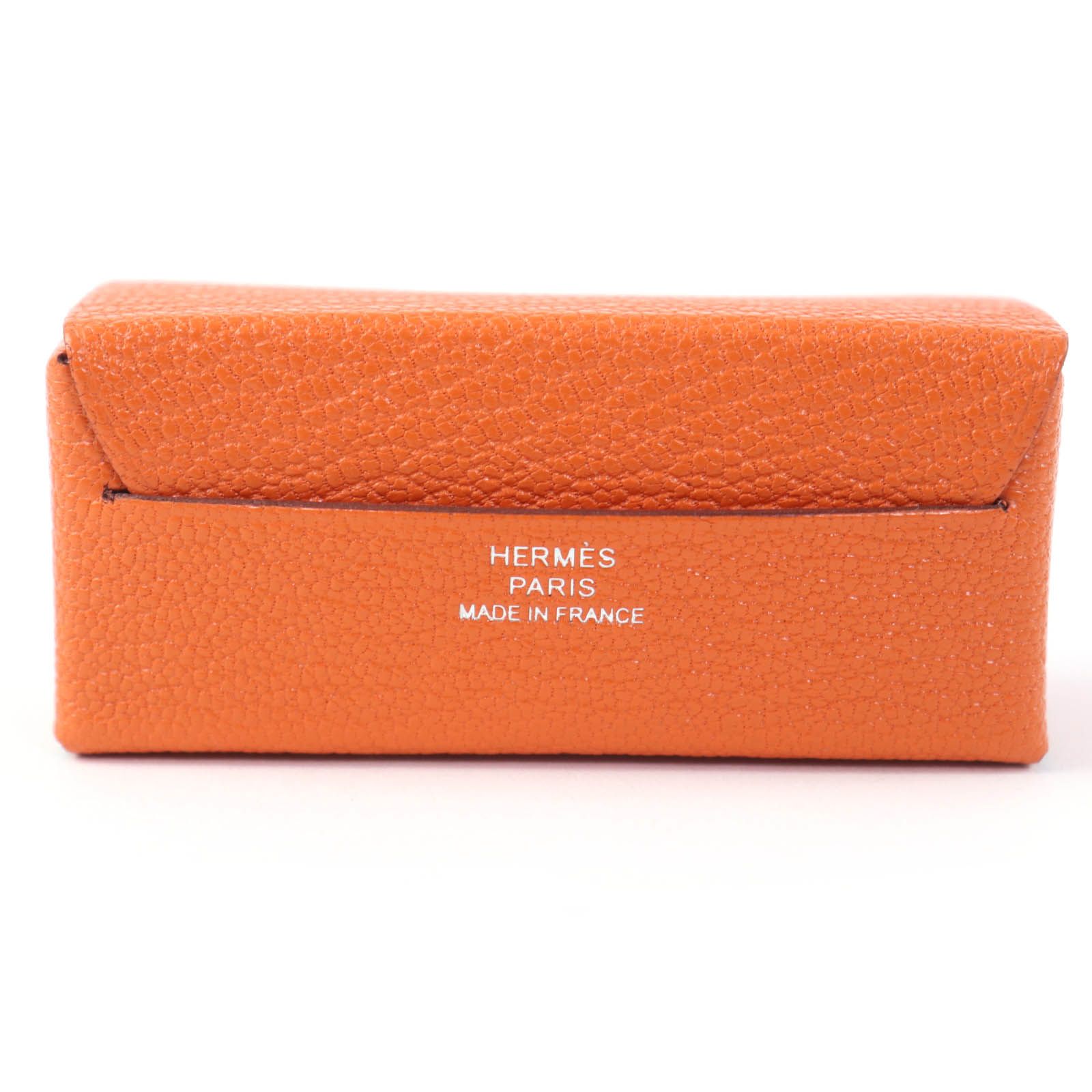 未使用品☆HERMES エルメス ミロワール シェーブルミゾル キュイーヴル