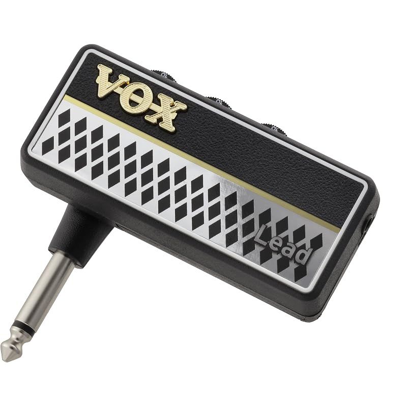 VOX ヘッドホンアンプ エレキギター用 amPlug 2 Lead ケーブル不要 ギターに直接プラグ・イン 自宅練習に最適 電池駆動