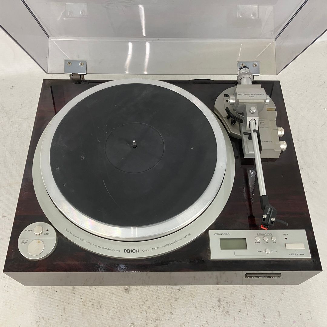 DENON DP-59L SHURE DC40 カートリッジ付 レコードプレーヤー 中古 Y11564332
