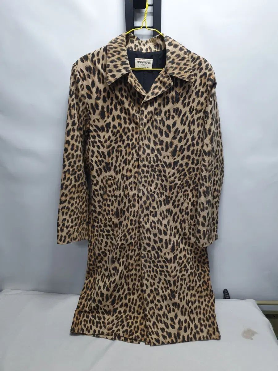 ZADIG&VOLTAIRE ザディグ・エ・ヴォルテール レオパード ヒョウ柄 コート 21-22fw ベージュ S