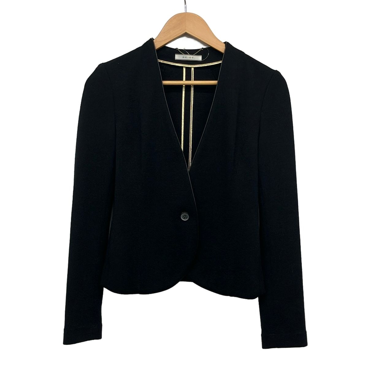 BEIGE(ベイジ) ジャケット サイズ2 M レディース美品 - 黒