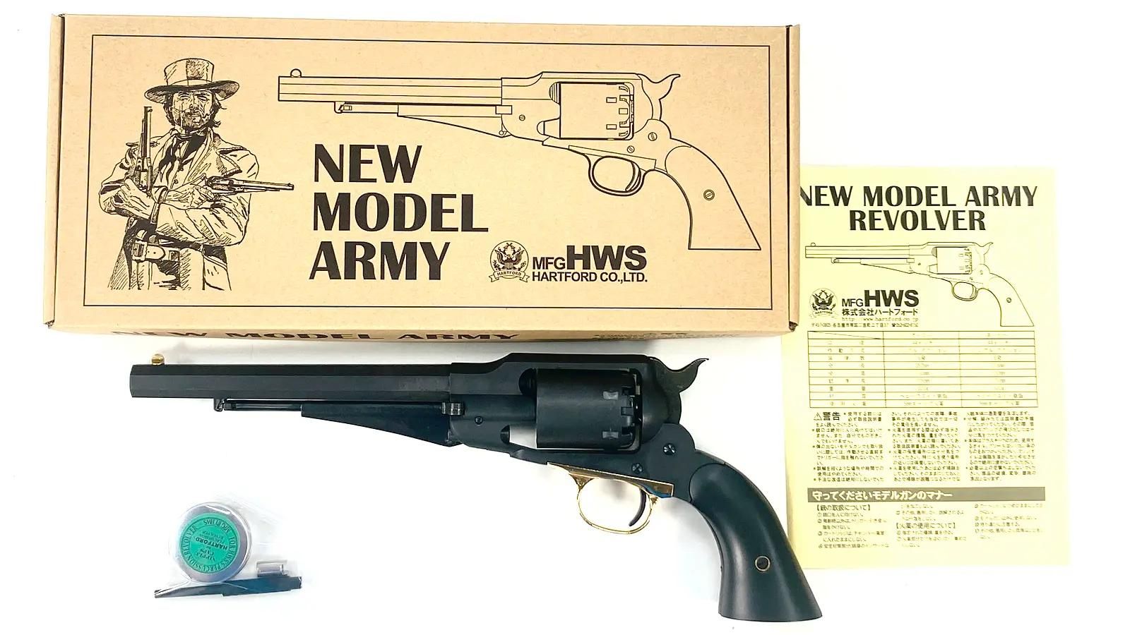 [HWS] ニューモデルアーミー 標準/スタンダードモデル HW 完成品 モデルガン (中古ランクAトイガン)