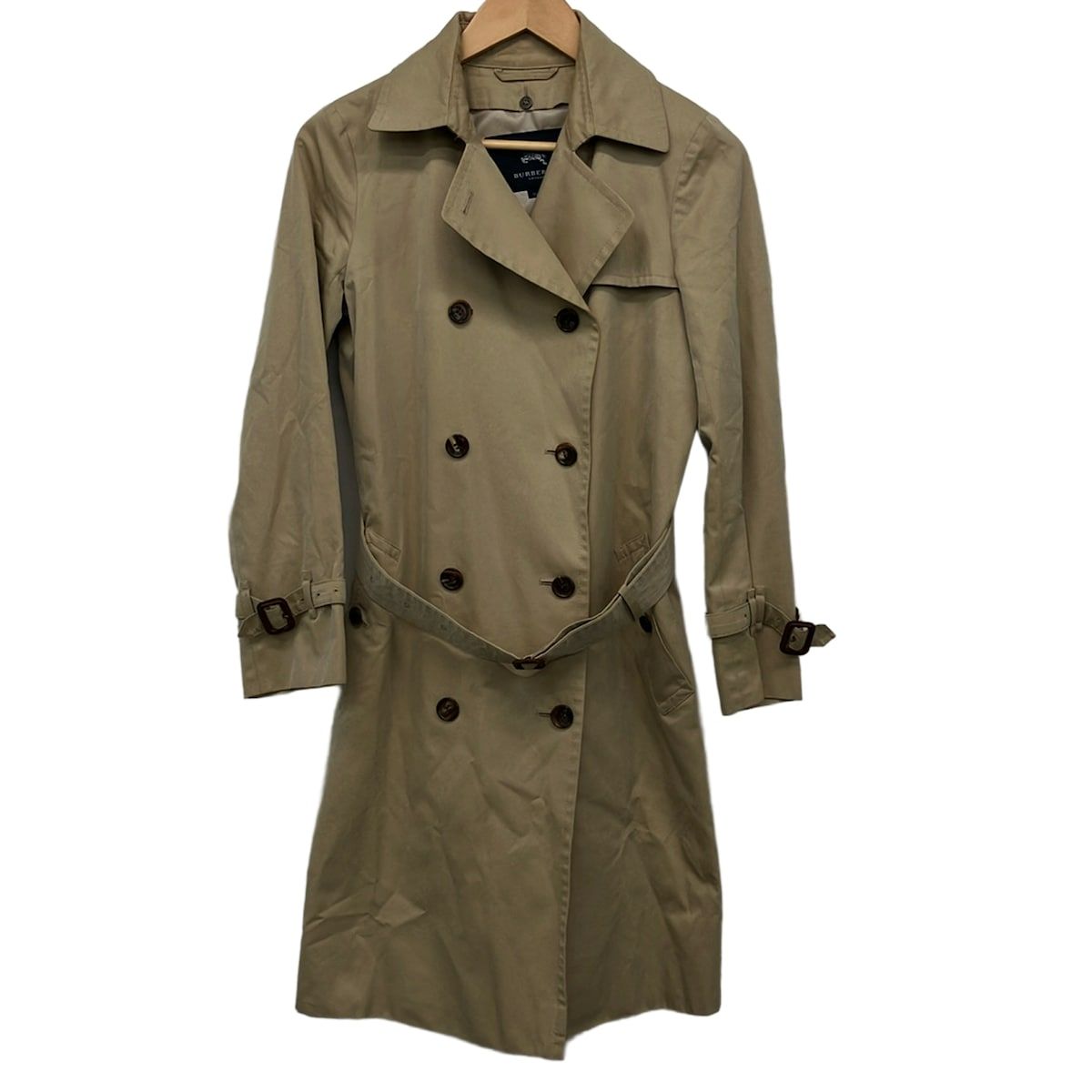 Burberry LONDON(バーバリーロンドン) トレンチコート サイズ36 M レディース - ベージュ 長袖/ライナー着脱可/秋/冬