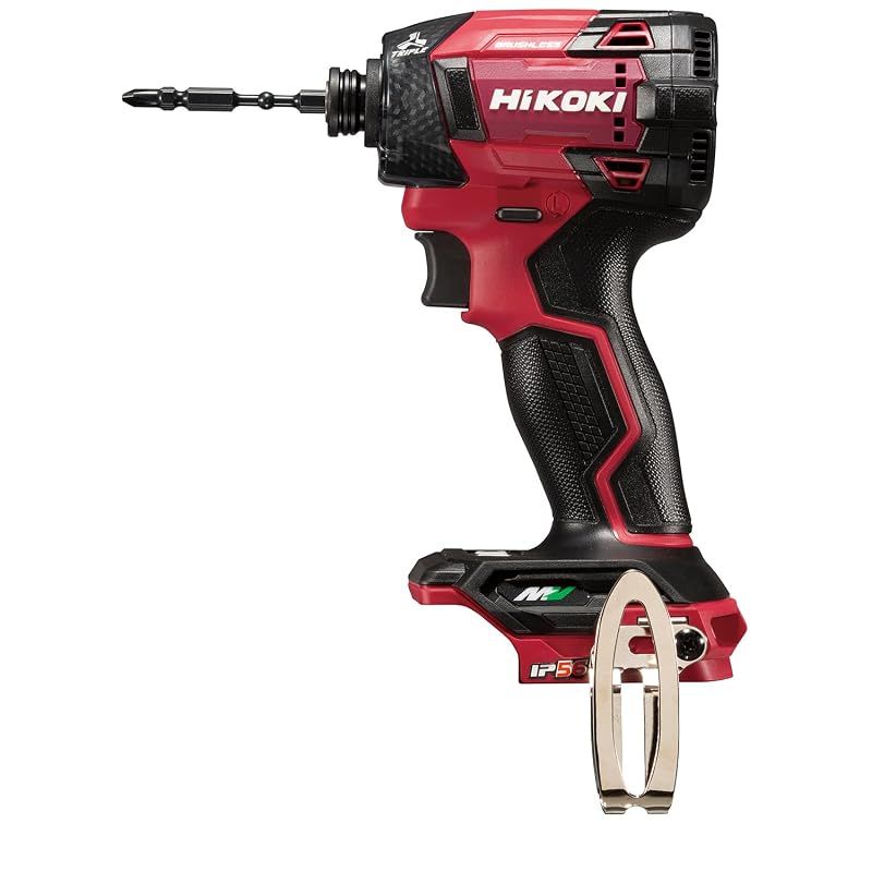 【新品】 HiKOKI(ハイコーキ) 36V 充電式 インパクトドライバ スコーピオンレッド 蓄電池・充電器・ケース別売 WH36DD(NNR)