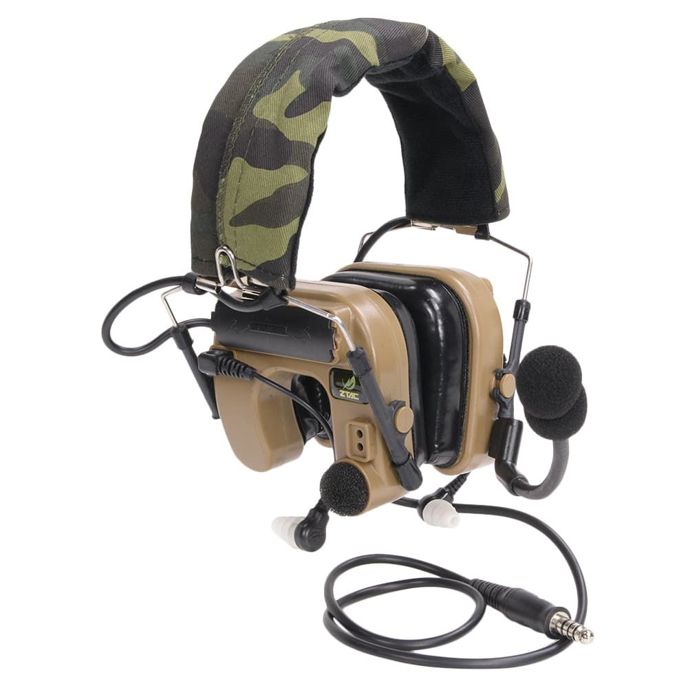 WADSN タクティカルヘッドセット Z038 COMTAC IV [ ダークアース ]
