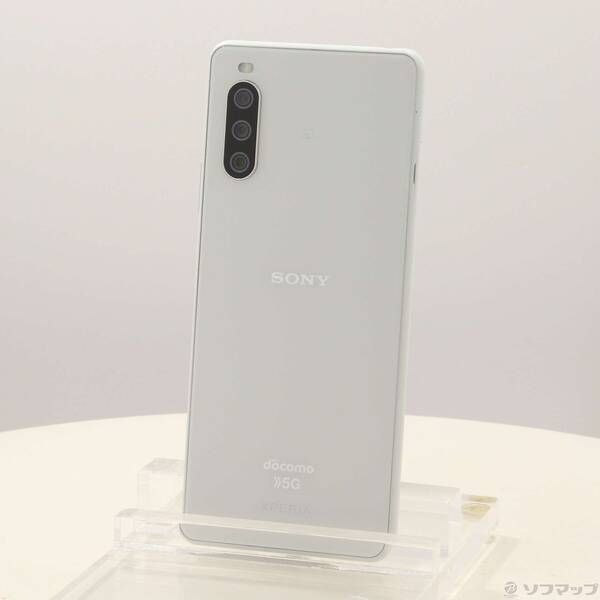 ソフマップ 〔中古品〕 Xperia 10 III 128GB ホワイト SO-52B docomoロック解除SIMフリー【297】