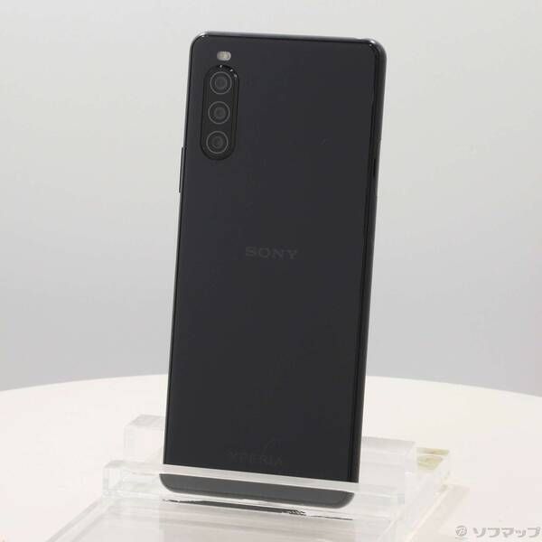 ソフマップ 〔中古品〕 Xperia 10 II 64GB ブラック SOV43 auロック解除SIMフリー【258】