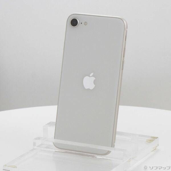ソフマップ 〔中古品〕 iPhone SE 第3世代 64GB スターライト MMYD3J／A SIMフリー【258】
