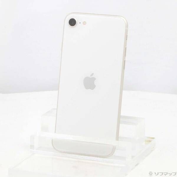 ソフマップ 〔中古品〕 iPhone SE 第3世代 64GB スターライト MMYD3J／A SIMフリー【198】
