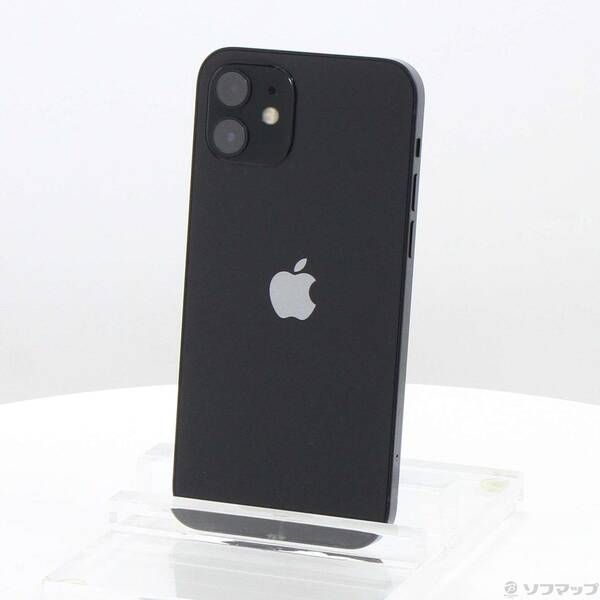 ソフマップ 〔中古品〕 iPhone12 64GB ブラック MGHN3J／A SIMフリー【198】
