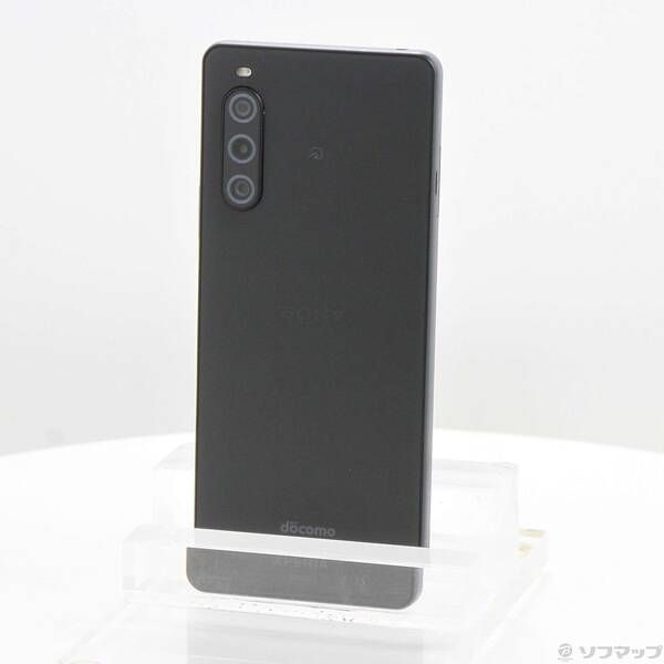 ソフマップ 〔中古品〕 Xperia 10 V 128GB ブラック SO-52D docomo SIMフリー【352】